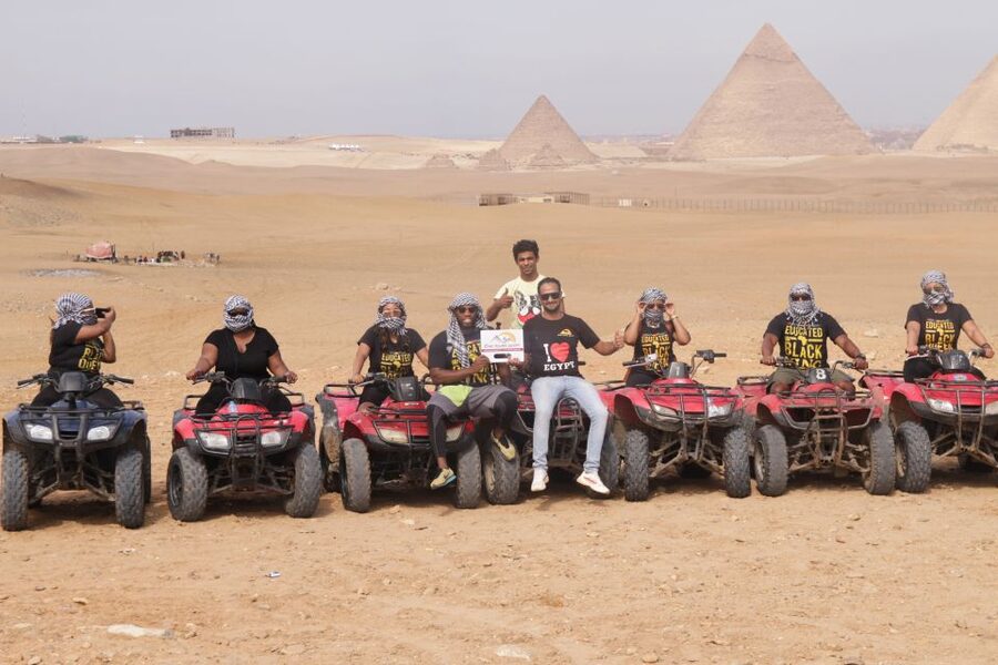 Cairo: Giza Pyramids Tour with Quad Bike Safari & Camel Ride - Oil sampling and perfume shop stops: the main “watch-out”