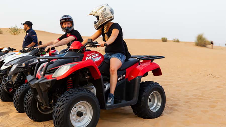 Cairo: Private Quad Bike Desert Tour with Pyramids & Sunset - Camel for Sunset + the Oriental Show and Folkloric Songs