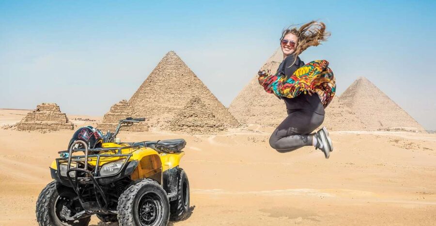 Cairo: Pyramids Quad Bike Adventure & Optional Camel Ride - The 1-hour quad ride: where you can and can’t go