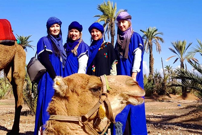 Camel Ride, Quad Bike Adventure and Spa Treatment in Marrakech - Entering The Palmeraie Camel Ride With Trained Guides