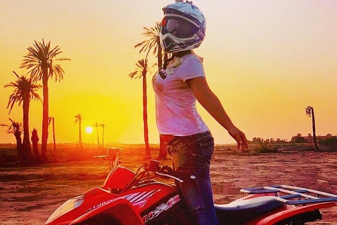 Camel Ride & Quad Bike tours in the palm grove of Marrakech - Quad biking for an hour: how the self-drive safari feels in real life