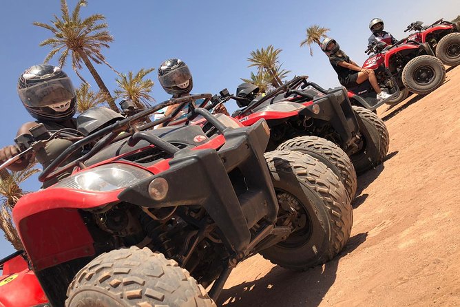 Camel Ride & Quad Biking Half Day in Marrakech - Safety and comfort on quads and camels