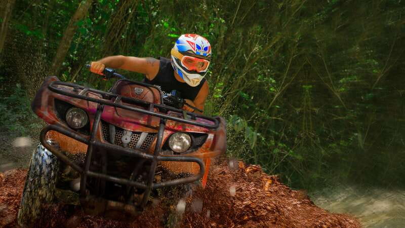 Cancun: ATV, Ziplines and Cenote Adventure in the Jungle - From the Hotel Zone to Selvática Jungle Park