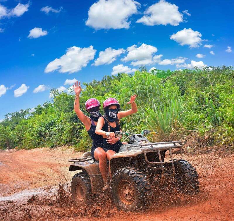 Cancun: Jungle ATV Tour, Ziplining, and Cenote Swim - Ziplining above the canopy: what that 3-zip-line circuit really feels like