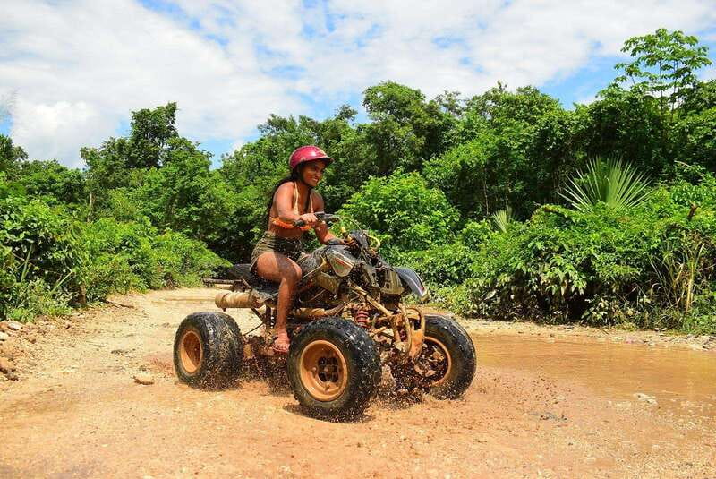 Cancun: Jungle ATV Tour, Ziplining, and Cenote Swim - Cenote Verde Lucero swim: your cool-down in freshwater jungle water