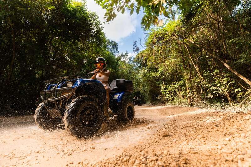 Cancun & Riviera Maya: ATV, Zipline, & Cenote Combo Tour - From hotel pickup to Ruta de los Cenotes base: how the day moves