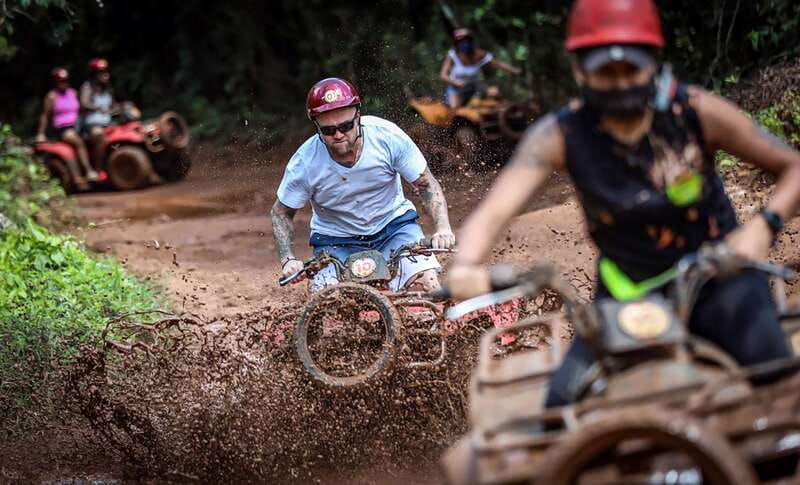 Cancun & Riviera Maya: ATV, Zipline, & Cenote Combo Tour - ATV through the Mayan jungle on a Honda cc220: what you actually do