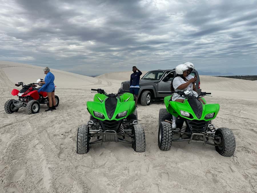 Cape Town: Atlantis Dunes Quad Bike and Photo Stop - Quad bikes across Atlantis Dunes: what the experience feels like