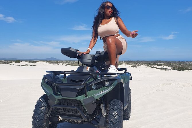 Cape Town Quad Bike and Free Sandboarding - The ATV portion: stable quad bikes and a guided route through dunes