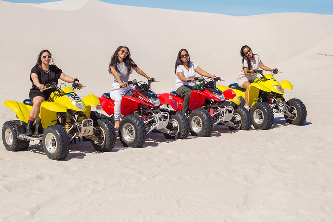 Cape Town Quad Bike and Free Sandboarding - Sandboarding down Atlantis slopes: the included gear and how fast you get it