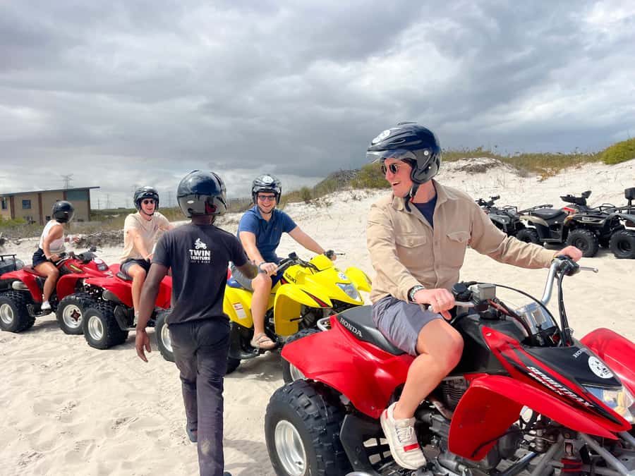 Cape Town: Sand Dunes ATV Quad Bike Tour - Entering Atlantis Dunes: the quick path to real dune time