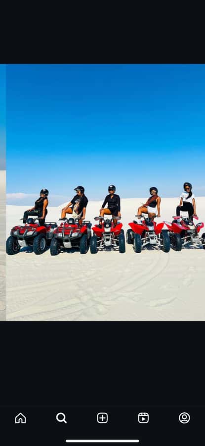 Cape Town Sand Dunes ATV Quad bike tour & PHOTOS - The ride itself: what it feels like to move fast on soft white sand