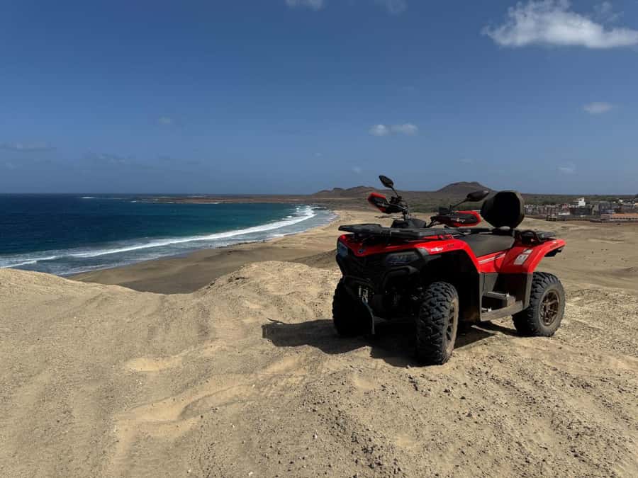 Cape Verde: São Vicente Island 4x4 Quad Tour - Salamansa: Fishing Village Life and Cliffside Views