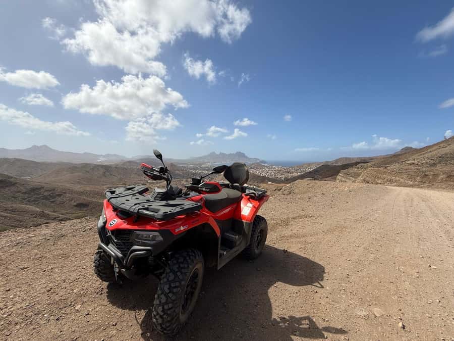 Cape Verde: São Vicente Island 4x4 Quad Tour - Calhau and the Viana Volcano: Rocks, Views, and the Interior Start