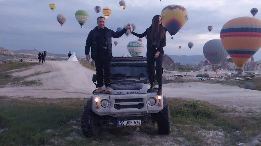 Cappadocia atv safari tour - Getting Picked Up and Getting Ready on the ATV