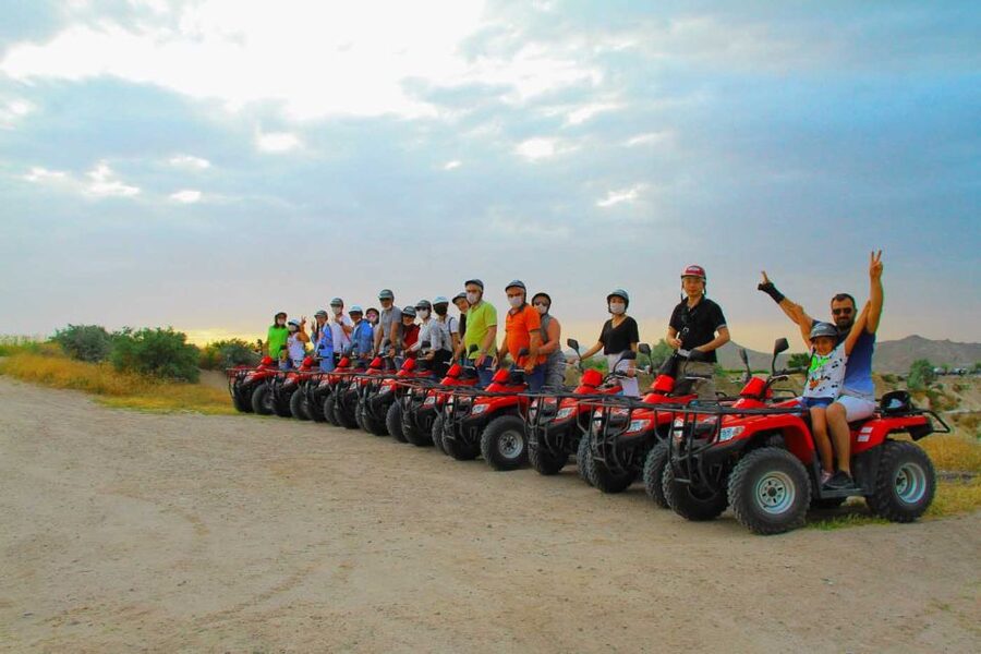 Cappadocia Atv Sunset Tour Ride - The ATV Training Moment Before Love Valley
