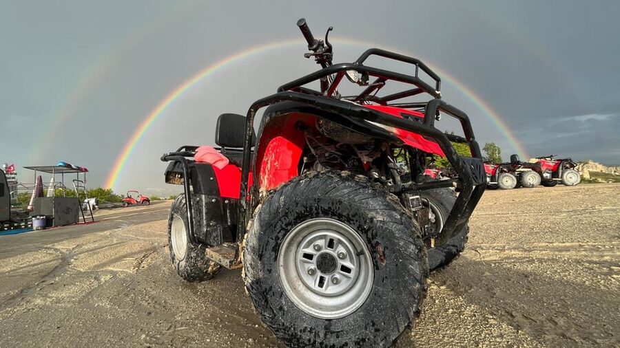 Cappadocia Atv Tour : Full Extremly Atv Tour (Private Route) - The quad route itself: three graces, fairy chimneys, and cave tunnels