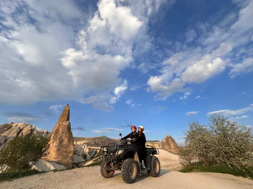 Cappadocia: ATV Tour with Sunset in Love Valley - Mooshroom Valley Photo Stop: A Quick Walk With Big Payoff