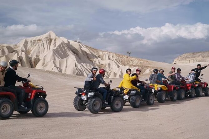 Cappadocia Quad (ATV) Safari Tour with Hotel Pickup & Helmet - Your Valley Stops: Rose Valley for First Big Views