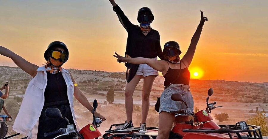 Cappadocia: Sunset or Daytime ATV Adventure Tour - Entering Sword Valley: narrow paths and dramatic fairy-chimney views