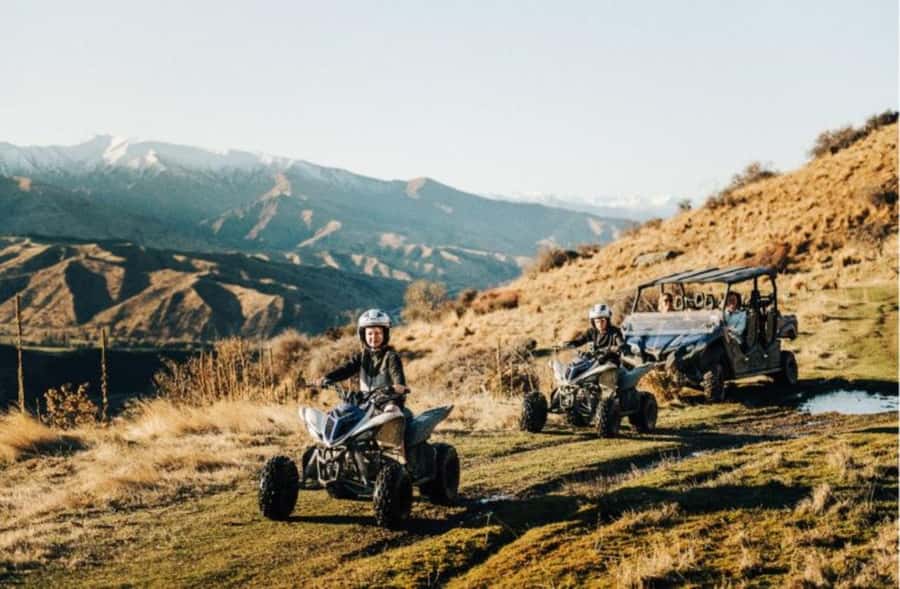 Cardrona Valley: Mountain Quad Bike Experience - The Yamaha 4WD setup: why automatic and heated grips change everything