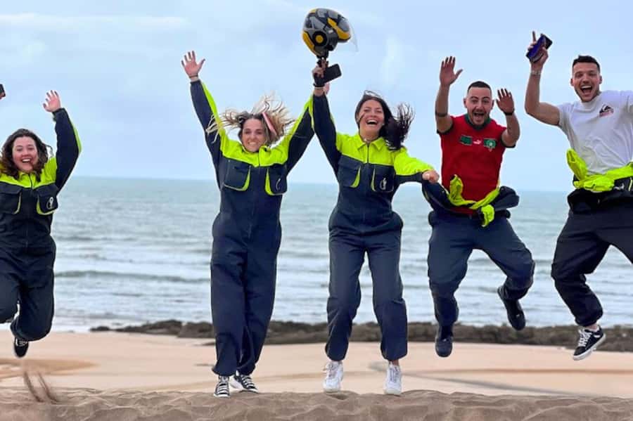 Casablanca: Quad Fun Beachside with Hotel Transfers - Safety and skill level: how the guides shape your ride