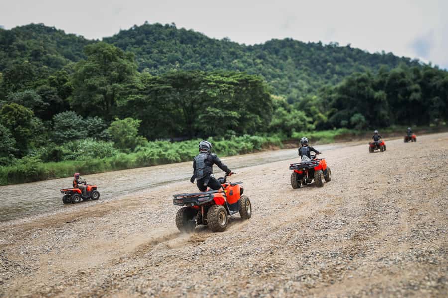Chiang Mai 3-Hour ATV & White-Water Rafting Adventure - Getting to Mae Taeng: the air-conditioned van time you might not notice