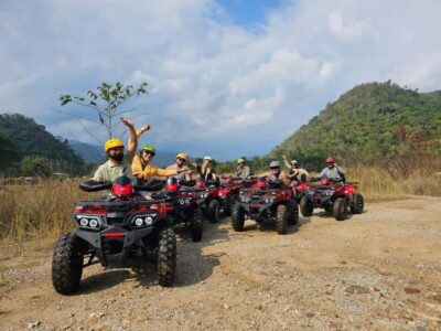 Chiang Mai: ATV, White Water Raft, & Sticky Waterfall Tour - Sticky Waterfall at 10:30: Beachwear-First Fun in the Morning
