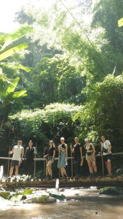 Chiang Mai ATV & White Water Rafting & Trekking to Waterfall - Waterfall time and swimming-friendly prep