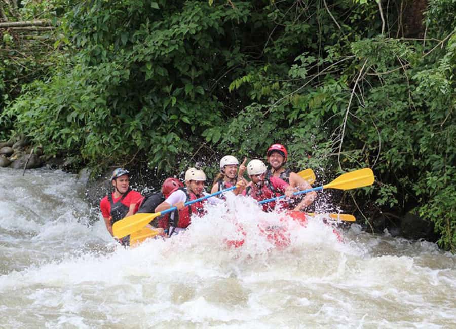 Chiang Mai ATV & White Water Rafting & Trekking to Waterfall - Maetang River white-water rafting: the big splash moment