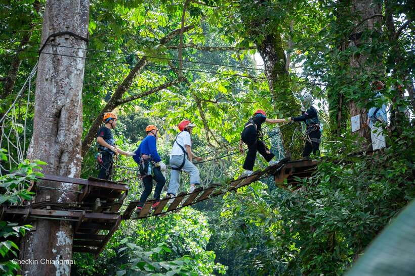 Chiang Mai: Sky Hawk Zipline Adventure With Optional ATV - Getting There: A Van Ride Into Real Jungle Territory