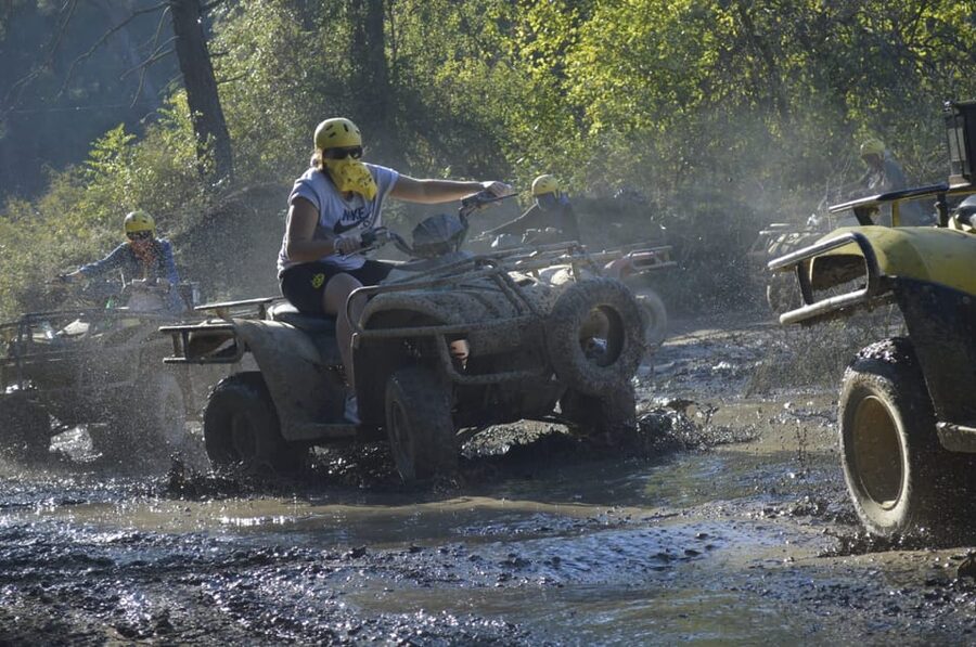 City of Side: Quad Bike Safari in the Taurus Mountains - The mountain route: views, dirt, and the occasional animal moment