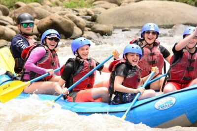 Class II-III Rafting and ATV Tour from La Fortuna - Stop 1: Arenal Volcano views that set the mood