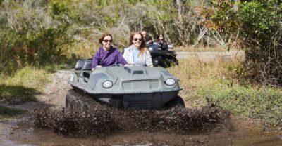 Clermont: Revolution Off Road Mucky Duck ATV Experience - The 8-Wheel Amphibious ATV: What It Feels Like to Control It