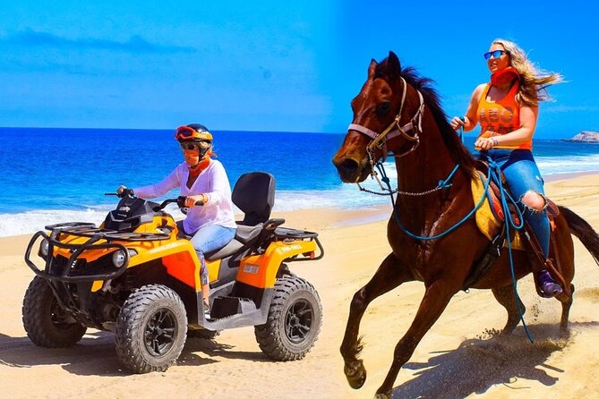 Combo Horseback Beach Ride & ATV Adventure. Tequila Tasting - Quick hits before you go