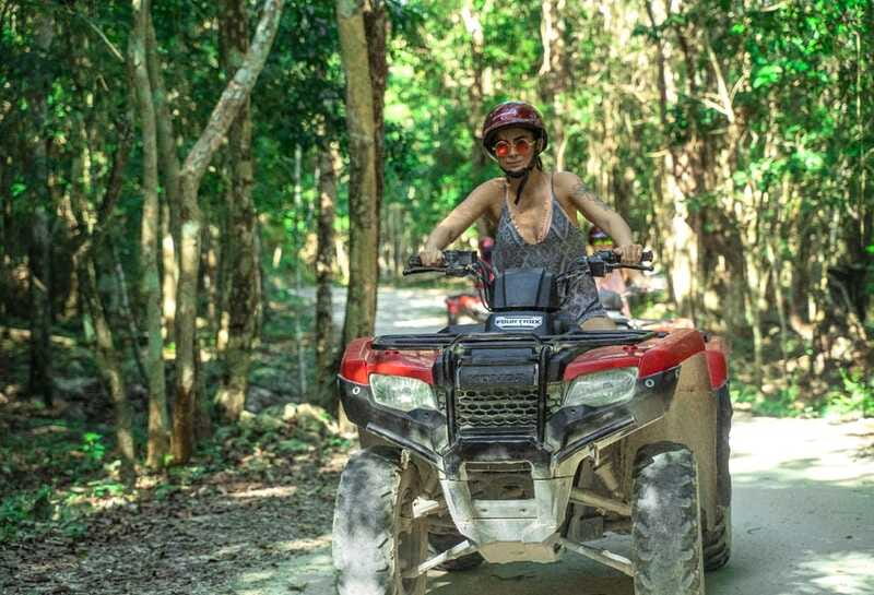 Cozumel: ATV Ride to Jade Cavern, Beach Club Access & Lunch - Jade Cavern Cenote Swim: Refreshing Water With a Real Cave Feel