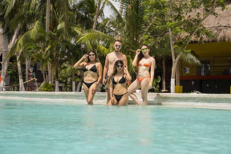 Cozumel: ATV Ride to Jade Cavern, Beach Club Access & Lunch - Playa Uvas Beach Club: Lunch, Snorkeling, and Real Relax Time