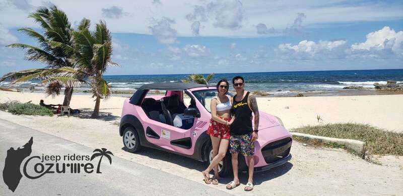 Cozumel: Private Buggy Tour with Lunch & Snorkeling - East-side virgin beaches and the San Martín feeling