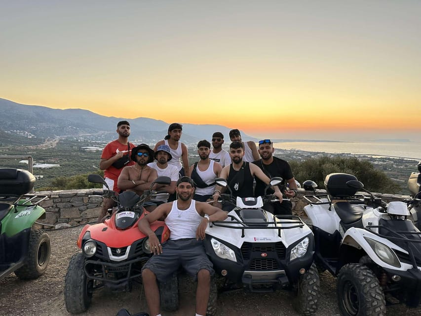 Crete: Off-Road Quad Safari Evening Tour with Hotel Transfer - Omalia Olive Press: Olive Oil Learning You Can Taste