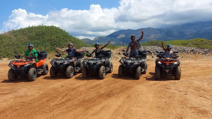 Crete: Off-Road Quad Safari with Lunch/Dinner - Milatos coffee break and the chance to reset