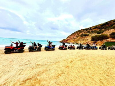 Crete: Quad Safari with Ghost Town Exploration - The Agia Pelagia View Ride: Aerial Photos and Off-Road Confidence