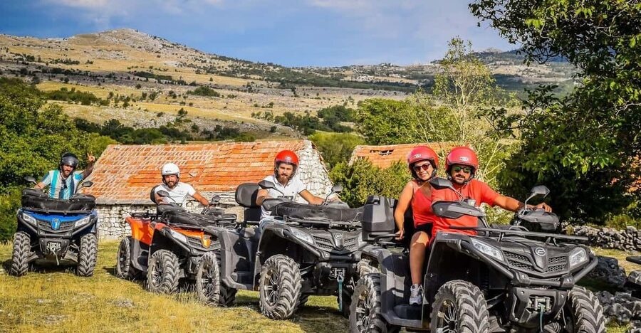 Crete: Quad Safari with Lunch and Swimming in Malia - Pachaligo forest: games, herb talk, and real breathing space