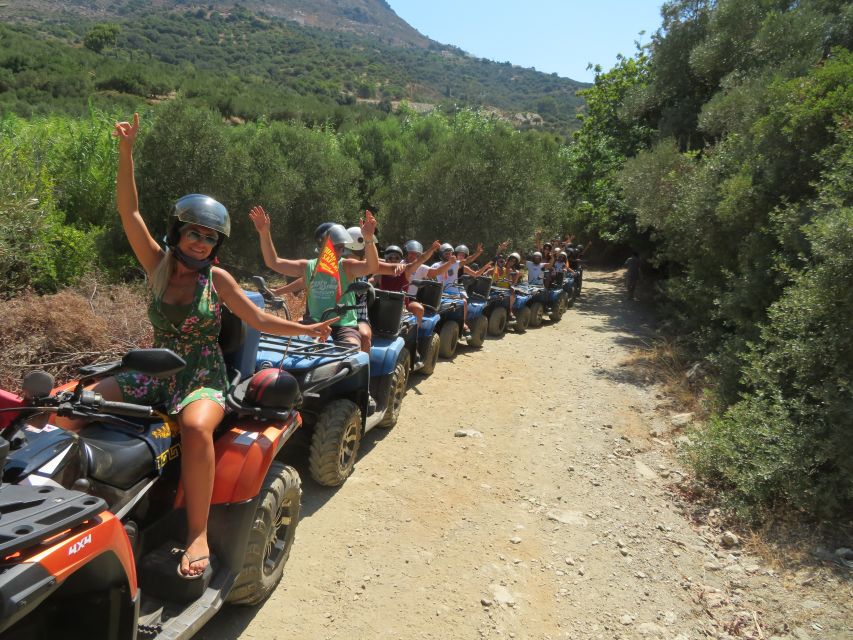 Crete: Quad Safari with Monastery, Malia Palace and Lunch - The Monastery of Agios Georgios Vrahassiotis: Quiet Stone on a Steep Road