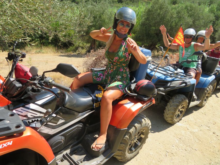Crete: Quad Safari with Monastery, Malia Palace and Lunch - The Beach Reset at Potamos: Swim Time After Dusty Trails