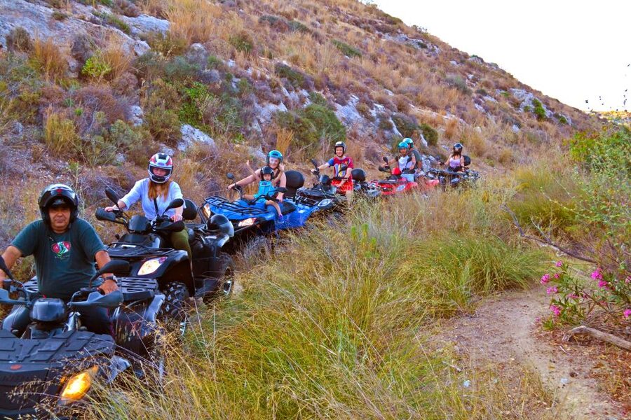 Crete : Safari Tour Heraklion with Quad,Jeep,Buggy and Lunch - Getting started in Karteros: briefing, timing, and first road shock