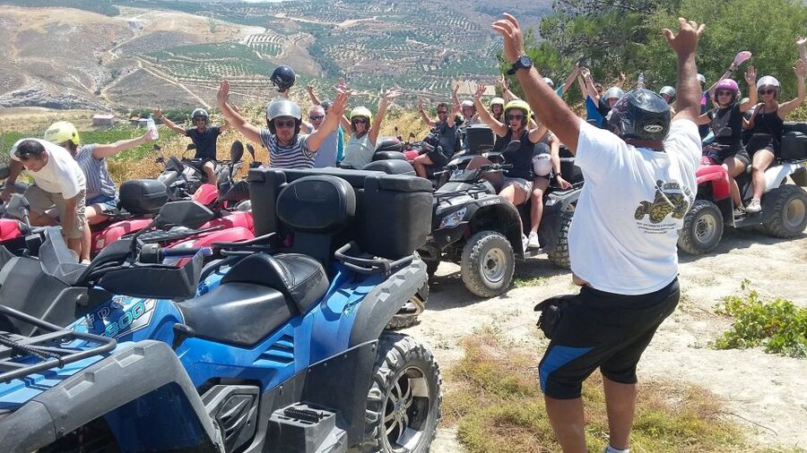 Crete : Safari Tour Heraklion with Quad,Jeep,Buggy and Lunch - The ride highlights: streams, caves, St. Irene, and panoramic hill stops