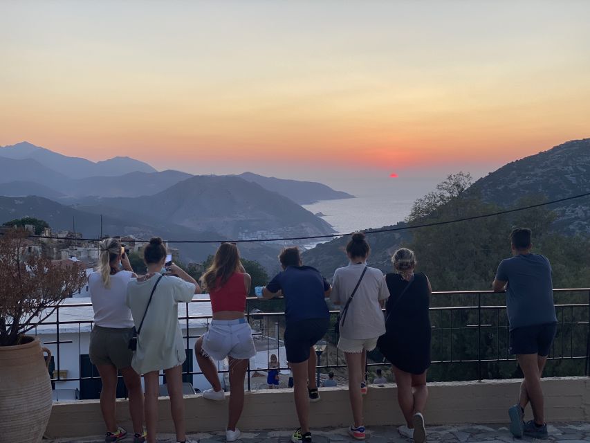 Crete: Sunset or Morning Quad with Local Products Tasting - Achlada’s abandoned ghost village: history you can feel in the quiet
