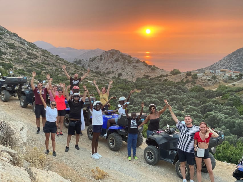 Crete: Sunset or Morning Quad with Local Products Tasting - What you’re paying for: value of lesson + guide + gear + tasting