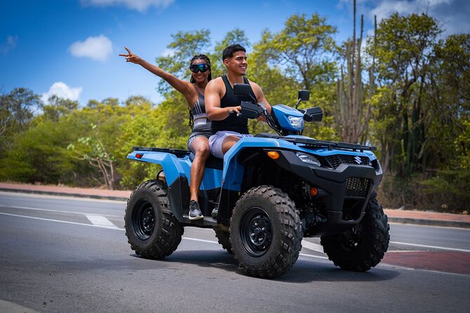 Curaçao ATV Westpoint beach hopping & off-road adventure - Boka Tabla: when the ocean turns rock into a stage