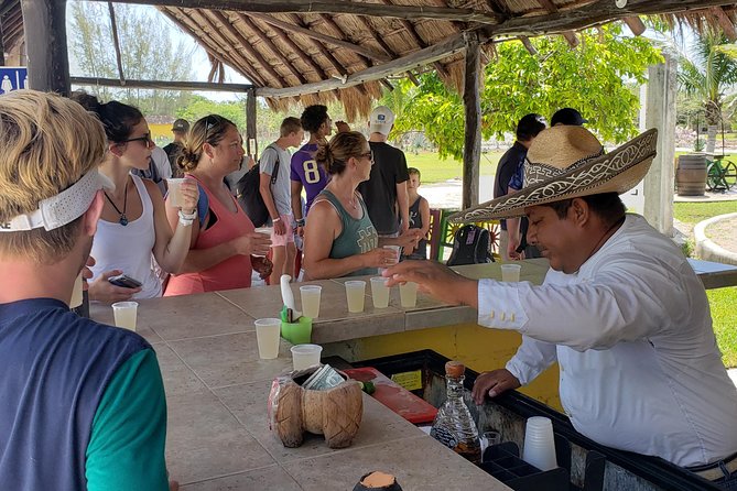 Customizable Private Buggy Tour in Cozumel with Lunch and Snorkel - Stop 3: Rancho Alejandra tequila tasting plus farm-animal visits